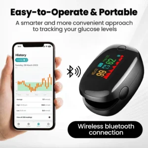 SugarSense Instant Glucose Scanner – Twin Set for 24/7 Monitoring