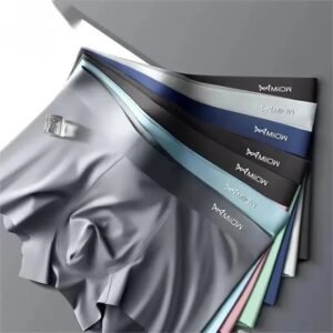 Men's Pack Ice Silk Briefs: Cool & Breathable Comfort